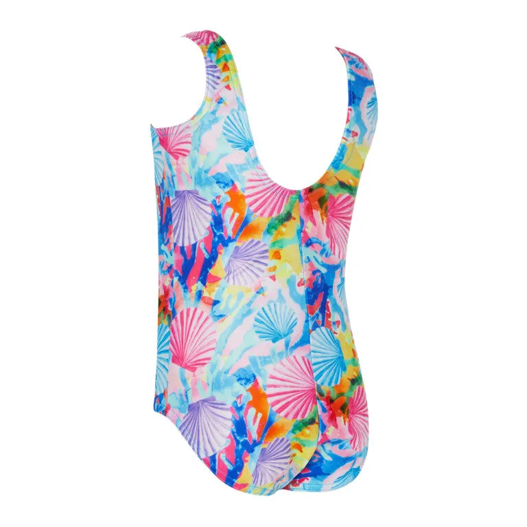 Zoggs Scoopback Kids Girls One Piece